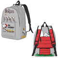 Axyaa Enjoy Life Dog Backpack for Middle High School College Students