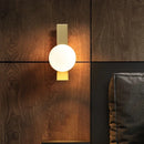 Axyaa Modern Wall Lamp: Elegant Bedroom Sconce for Hotels, Restaurants, and Living Rooms