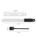 Axyaa Stainless Steel Cheese Grater with Anti Slip Handle - Multifunction Kitchen Tool