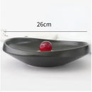 Axyaa White Ceramic Special-shaped Plates Set for Elegant Dining