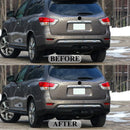 Axyaa LED Rear Bumper Reflector Lights for Nissan X-trail Rogue Qashqai Leaf Pathfinder