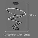 Axyaa Modern LED Pendant Chandeliers for Living and Dining Room Lighting