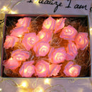 Axyaa LED Rose Flower Light String for Valentine's Day Wedding Home Decoration