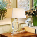 Luxury K9 Crystal Desk Lamp LED Lights Bedroom Living Room Decoration