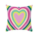Axyaa Simple Love Print Couple Pillowcase for Sofa and Office Décor