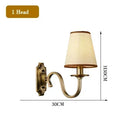 Axyaa Double-Layer Fabric Pendant Light for Living Room and Bedroom