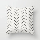 Axyaa Geometric Sunset Rainbow Pink Pillowcase