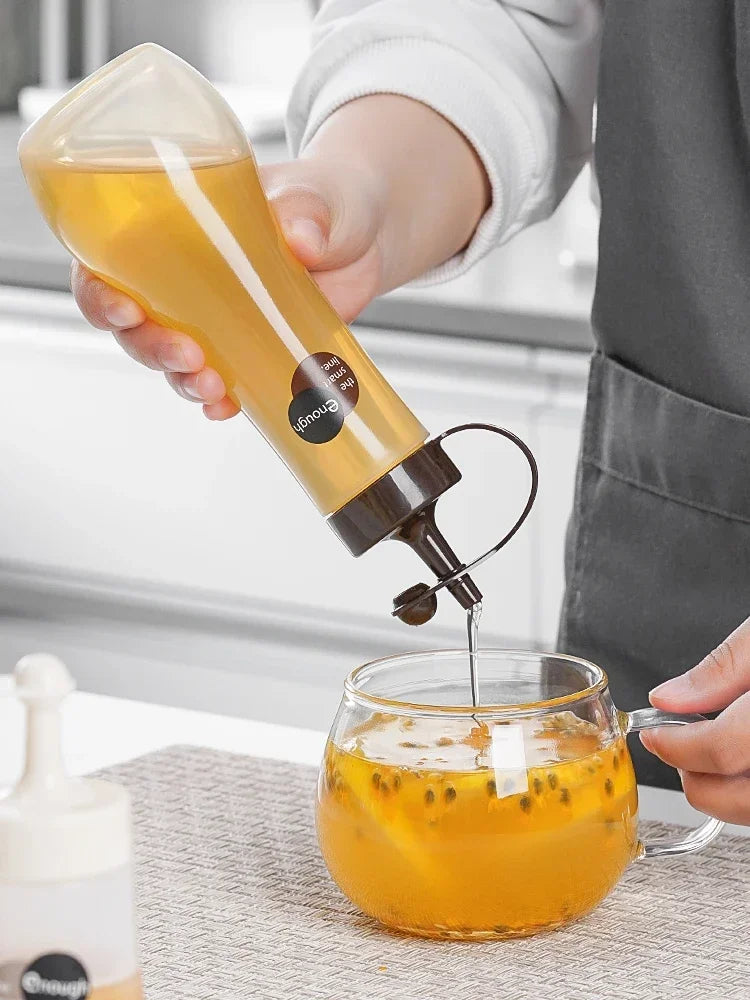 Axya Portable Honey Dispensing Squeeze Bottle - 360ml Kitchen Tool