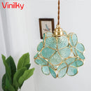 Axyaa Glass Ceiling Chandelier: Nordic Pendant Light for Home Decor & Elegant Lighting Fixtures