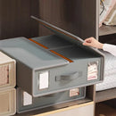 Axyaa Fabric Storage Box: Foldable, Breathable, Moisture-proof, Collapsible Bed Sheet Storage Box