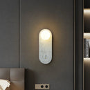 Axyaa Nordic Marble LED Wall Lamp for Home, Hotel, and Bedside Lighting