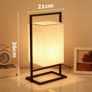 Axyaa Chinese Linen LED Desk Lamp: Classical Simplicity for Study, Reading, and Bedroom