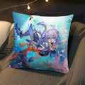 Axyaa Star Rail Square Cushion Cover - Luxury Sofa Decor & Wedding Gift