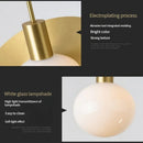 Axyaa Modern Planet Pendant Light | Creative Single Head Iron Lamp for Home Decor