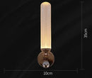 Axyaa Gold Sconce Wall Lights Nordic Minimalist Luxury Lamps for Bedroom, Aisle, Hallway