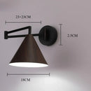 Axyaa Cone Triangle LED Wall Light for Home Decoration and Ambiance