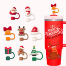 Axyaa 40oz Silicone Straw Covers: Cute Stanley Cup Tumbler Accessories