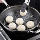Axyaa Stainless Steel Steamer Rack for Dumplings, Eggs, and More