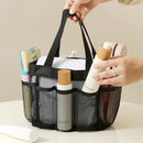 Axyaa Shower Caddy Tote: Quick Dry Hanging Bath Organizer for College Dorm, Gym, Camp