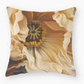 Axyaa Owl Floral Plant Pattern Printed Throw Pillow Cover
