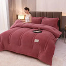 Axyaa Thermal Lamb Velvet Quilt - Thick & Double-faced - Warm & Comfortable