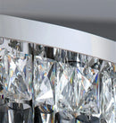 Axyaa LED Crystal Ceiling Light: Modern Luxury Pendant for Home Decor Lighting