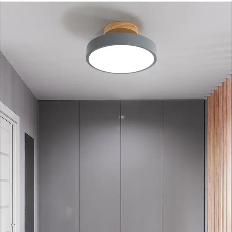 Nordic Macaron LED Ceiling Lights by Axya for Home Decor Lighting