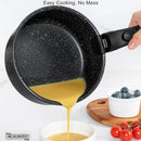Axyaa Non-Stick Soup Pot Set with Removable Handle - 3 Pcs