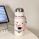 Axyaa Cartoon Puppy Thermos Stainless Steel Tea Separation Water Cup