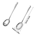 Axyaa Stainless Steel Serving Spoon - Large Household Kitchen Utensil