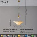 Axyaa Imitation Marble Pendant Light for Living Room, Dining Room, and Bedroom