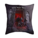 Axyaa Printed Polyester Throw Pillow Cover Square Zipper Pillow Cases