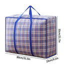 Axyaa Stripe Woven Bag: Large Capacity Storage & Organization Solution