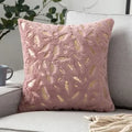 Axyaa Feather Fur Upholstery Cushion Cover Sofa Pillowcase