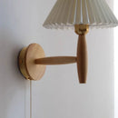 Axyaa Pleated Umbrella LED Wall Lamp, Modern Nordic Design for Living Room, Staircase, Bathroom