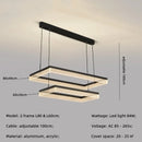 Nordic Minimalist Acrylic LED Pendant Light by Axyaa - Dimmable Hanging Lamp Fixtures