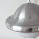 Axyaa Retro Glass Pumpkin LED Ceiling Lamp for Elegant Home Decor