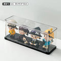 Axyaa Acrylic Doll Display Rack Stacktable | Transparent Toy Storage Box