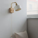 Axyaa Ceramic LED Wall Lamps Bedroom Reading Warm Light Flower Shade