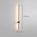 Axyaa Nordic LED Wall Lamp for Minimalist Home Decor and Indoor Lighting