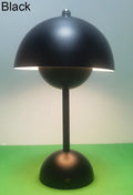 Axyaa LED Flower Bud Table Lamp tricolored Touch Sensing, USB Rechargeable