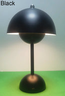 Axyaa LED Flower Bud Table Lamp tricolored Touch Sensing, USB Rechargeable