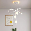 Axyaa LED Light Chandelier Dimmable Decorative Ball for Living Room, Bedroom & Dining Room