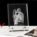 Axyaa Crystal Photo Frame | Personalized Engraving | Home Decor Gift