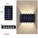 Axyaa Solar LED Outdoor Light Sensor Streetlights Waterproof Solar Wall Light