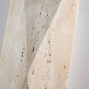 Axyaa Yellow Cave Stone Outdoor Waterproof Sconce Light