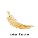 Axyaa Clear Crystal Feather Chandelier: Elegant LED Ceiling Pendant Lamp