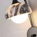 Axyaa Light Luxury Stone Wall Lamp for Bedroom Living Room_BG