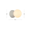 Axyaa Terrazzo Cement Wall Lamp Modern Background Hallway Stairs Ceiling Light
