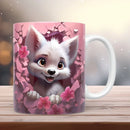 Axyaa Cat Lover Office Coffee Mug Tea Cup 11oz Ceramic Gift Sister Birthday